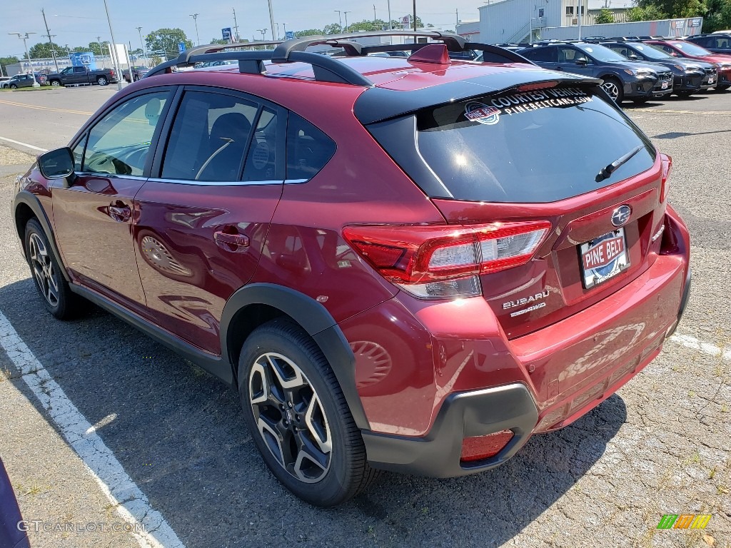 2019 Crosstrek 2.0i Limited - Venetian Red Pearl / Black photo #2