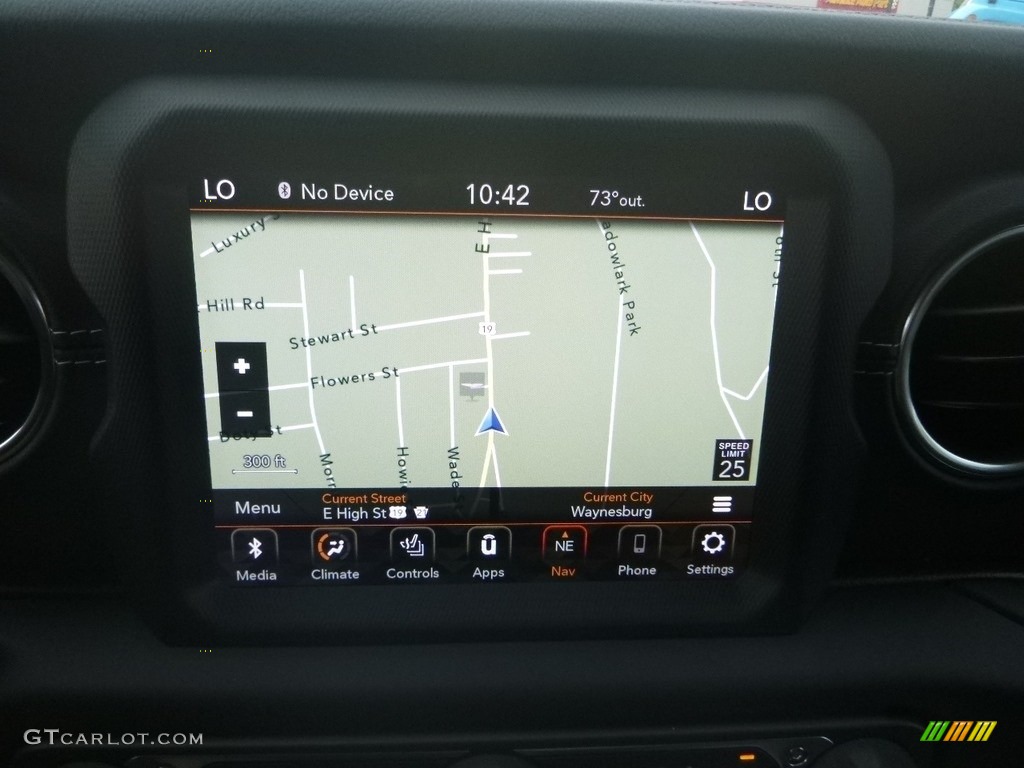2020 Jeep Gladiator Overland 4x4 Navigation Photo #134813689
