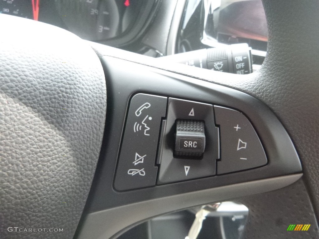 2020 Chevrolet Spark LT Jet Black Steering Wheel Photo #134813797