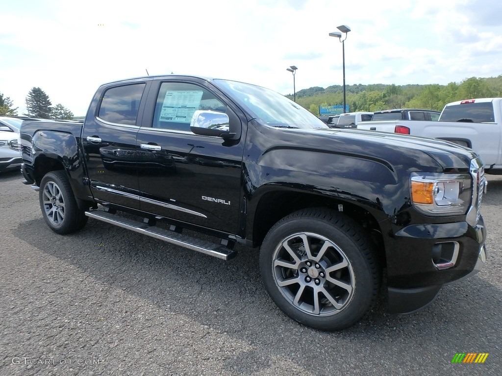 Onyx Black 2020 GMC Canyon Denali Crew Cab 4WD Exterior Photo #134816242