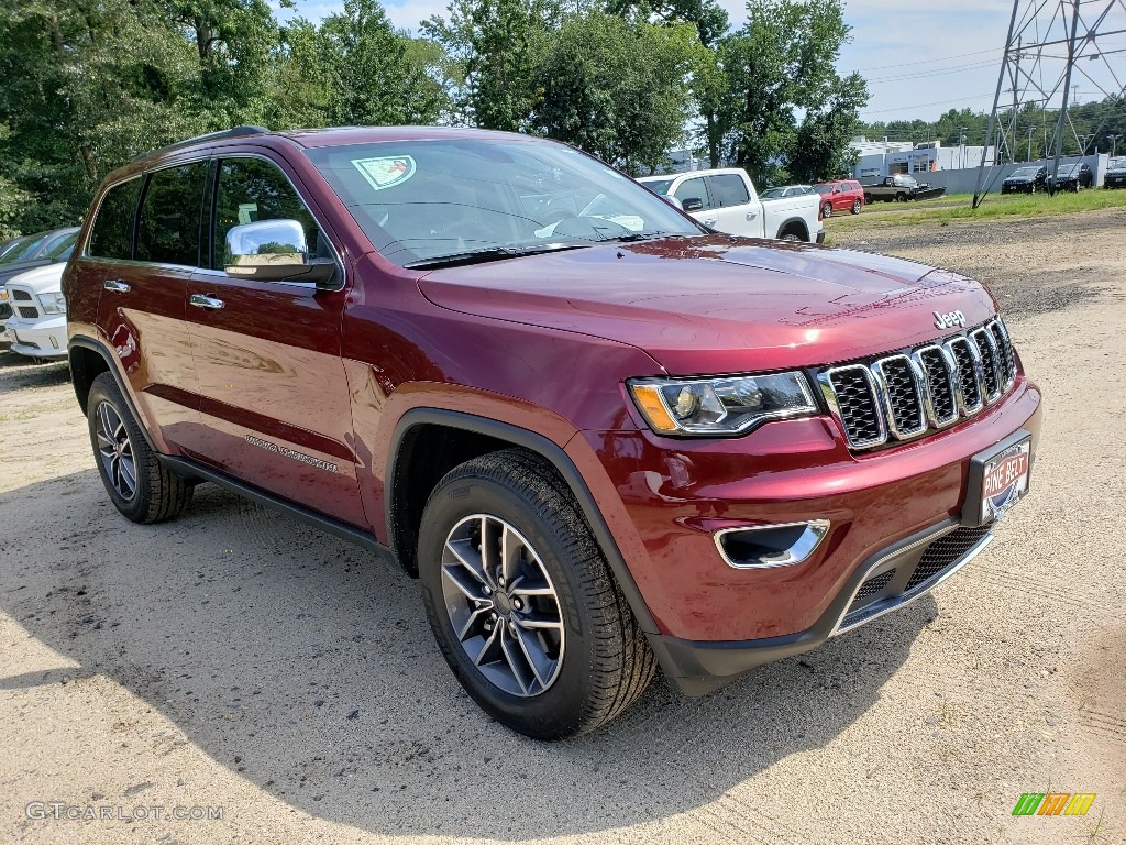 2020 Velvet Red Pearl Jeep Grand Cherokee Limited 4x4