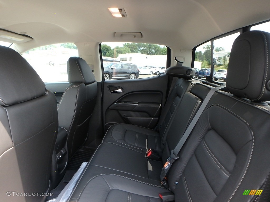 Jet Black Interior 2020 GMC Canyon Denali Crew Cab 4WD Photo #134816539