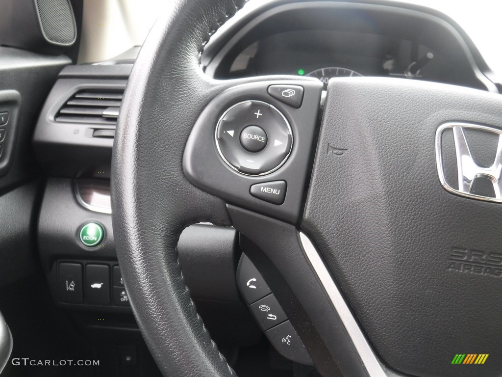 2016 CR-V Touring AWD - White Diamond Pearl / Beige photo #25