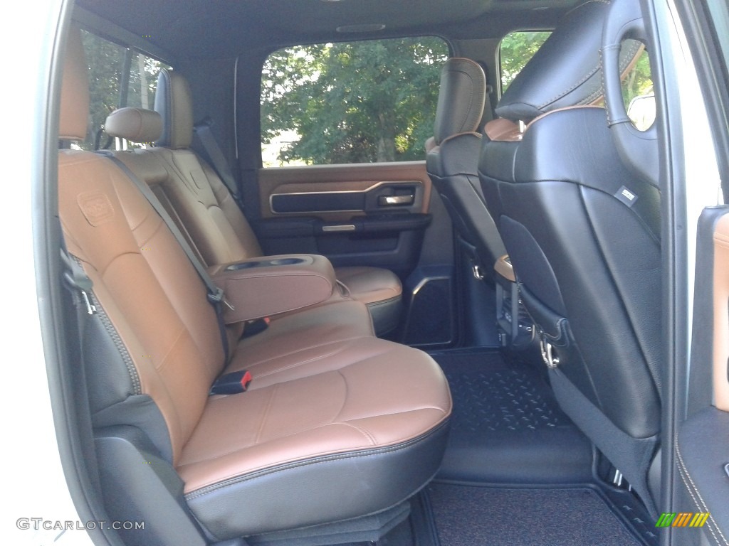 Black/Cattle Tan Interior 2019 Ram 2500 Laramie Longhorn Crew Cab 4x4 Photo #134818129