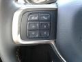 Black/Cattle Tan 2019 Ram 2500 Laramie Longhorn Crew Cab 4x4 Steering Wheel