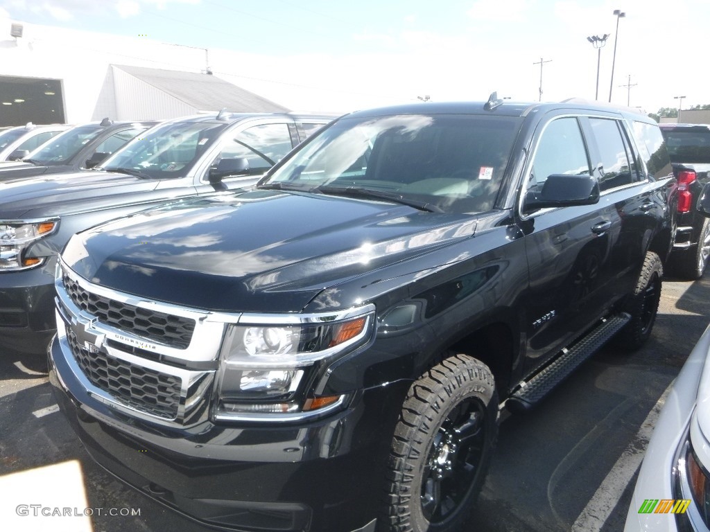 Black Chevrolet Tahoe