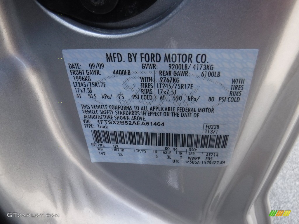 2010 F250 Super Duty XLT SuperCab 4x4 - Ingot Silver Metallic / Medium Stone photo #27