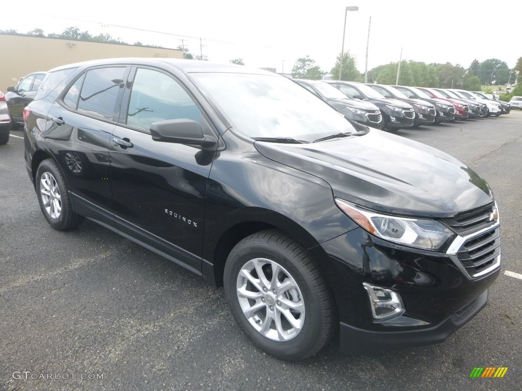 2019 Equinox LS - Mosaic Black Metallic / Medium Ash Gray photo #7