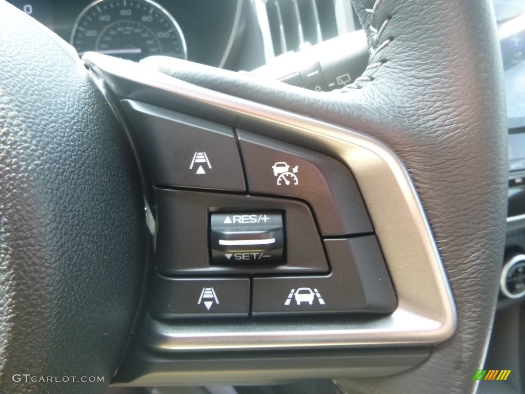 2019 Subaru Impreza 2.0i Limited 5-Door Black Steering Wheel Photo #134821081