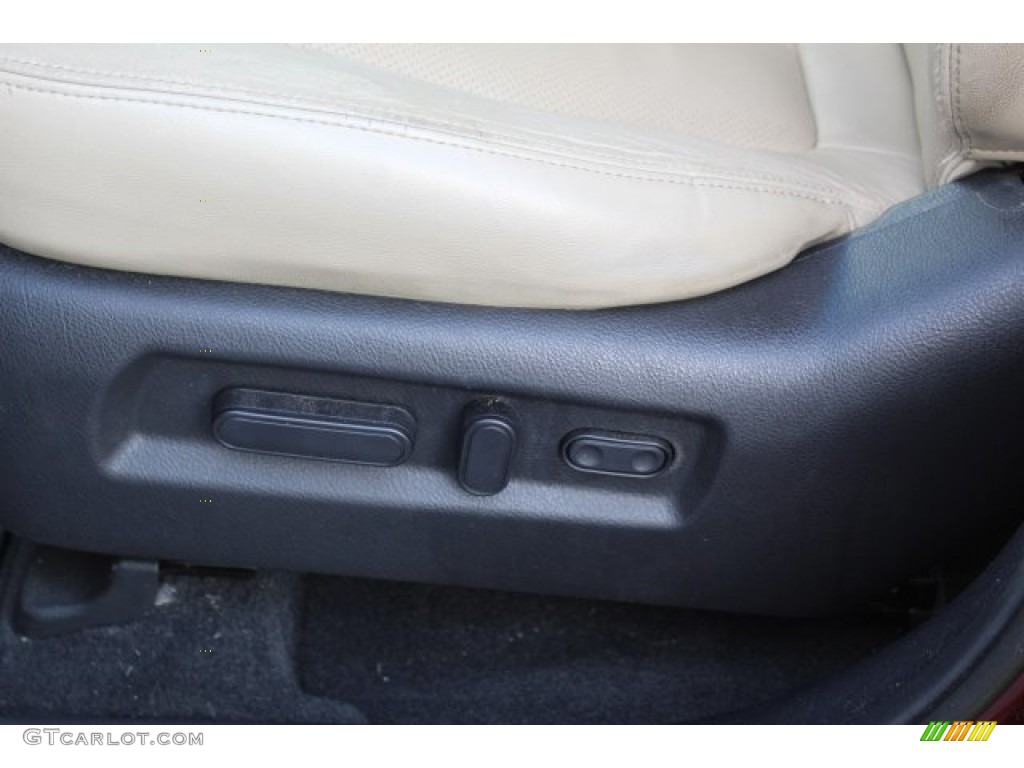 2008 Santa Fe Limited - Dark Cherry Red / Beige photo #10