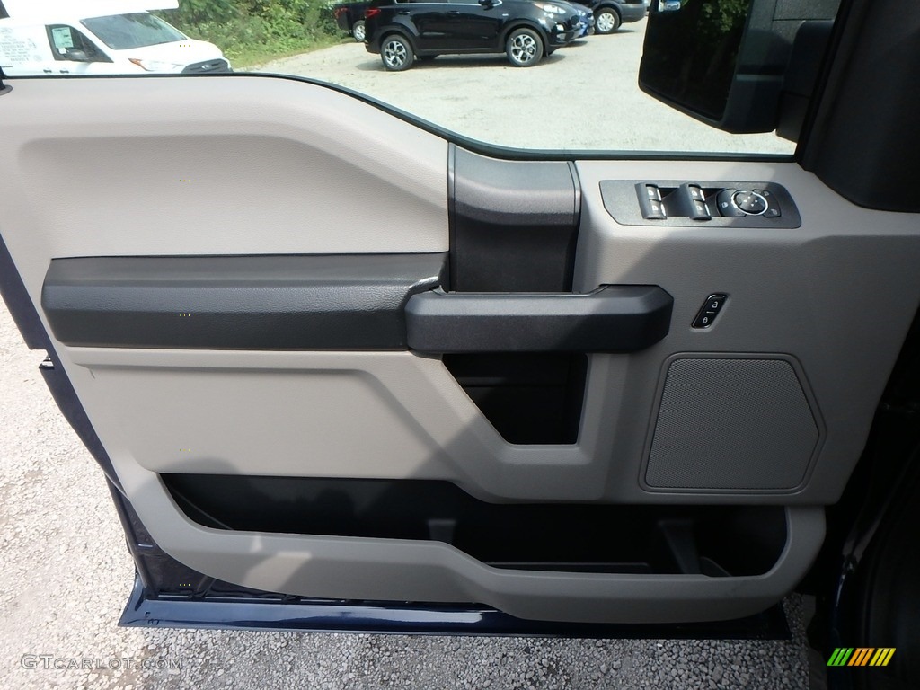 2019 F150 XL SuperCrew 4x4 - Blue Jeans / Earth Gray photo #14