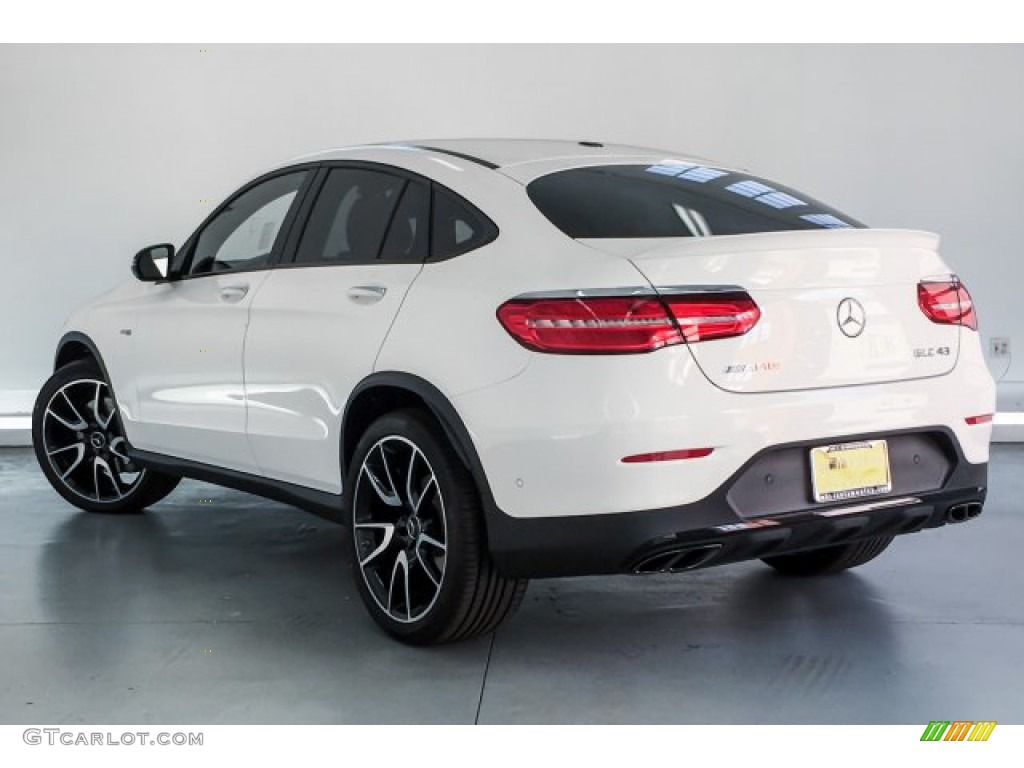 2019 GLC AMG 43 4Matic Coupe - Polar White / Cranberry Red/Black photo #2