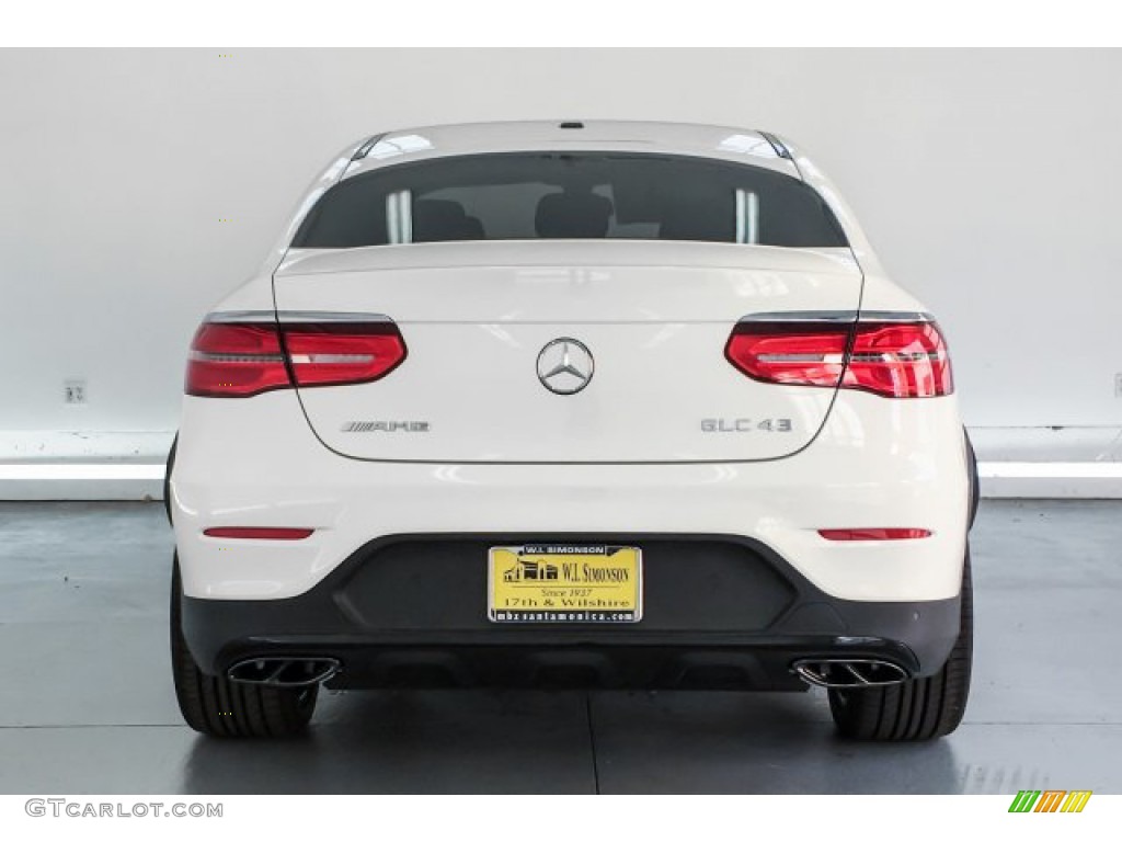 2019 GLC AMG 43 4Matic Coupe - Polar White / Cranberry Red/Black photo #3