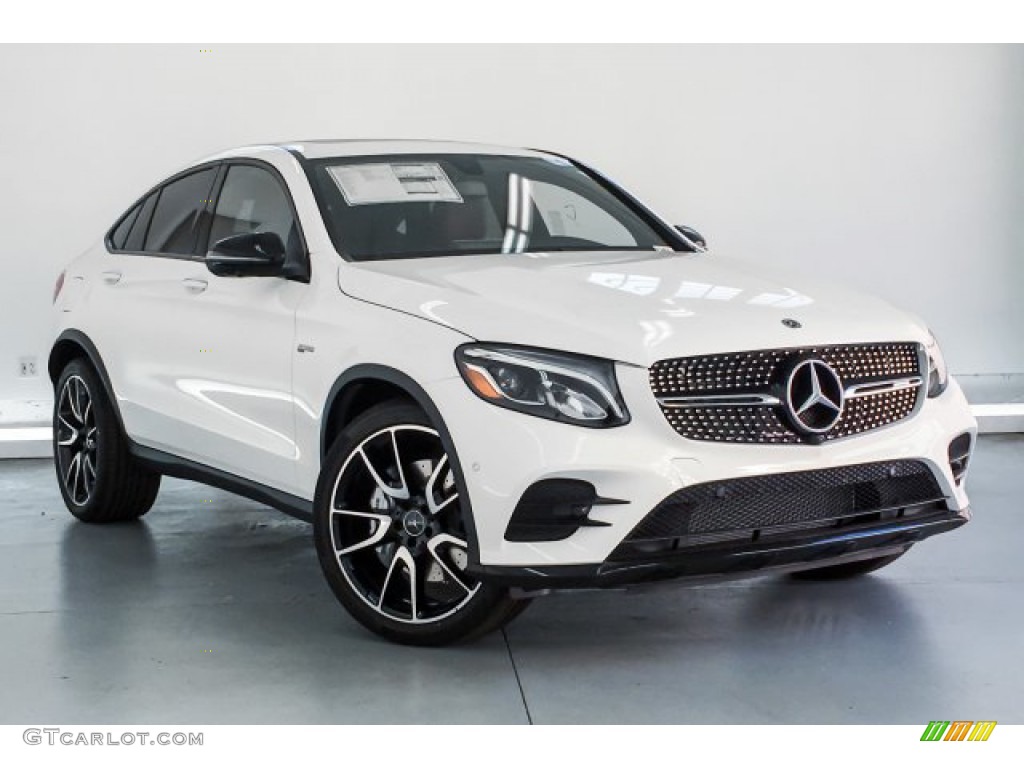 2019 GLC AMG 43 4Matic Coupe - Polar White / Cranberry Red/Black photo #12