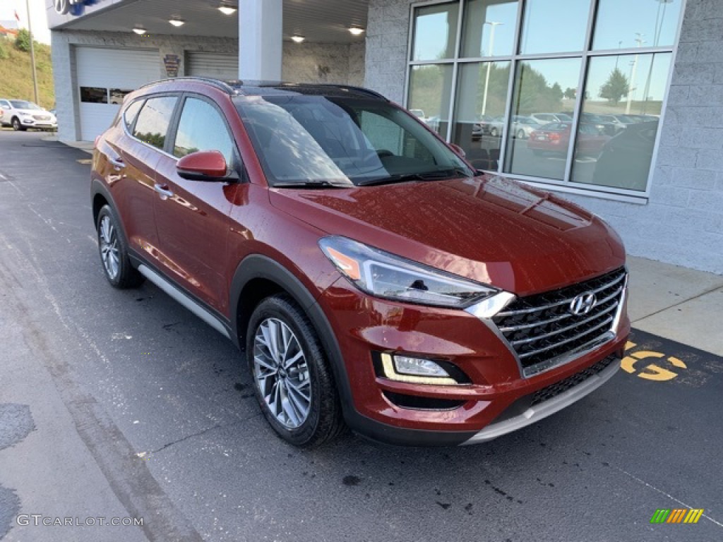 Gemstone Red 2020 Hyundai Tucson Ultimate AWD Exterior Photo #134827742