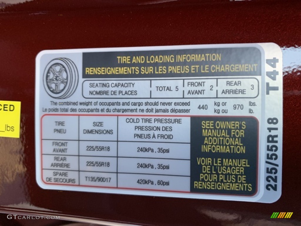 2020 Hyundai Tucson Ultimate AWD Info Tag Photo #134827877