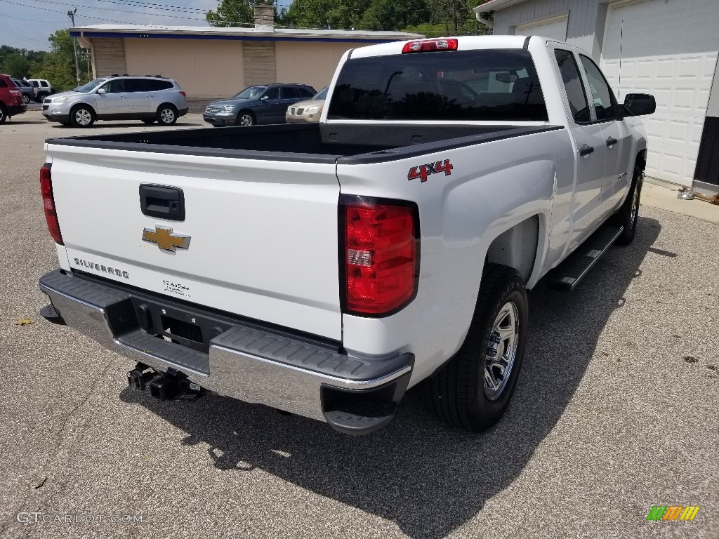 2014 Silverado 1500 WT Double Cab 4x4 - Summit White / Jet Black/Dark Ash photo #7