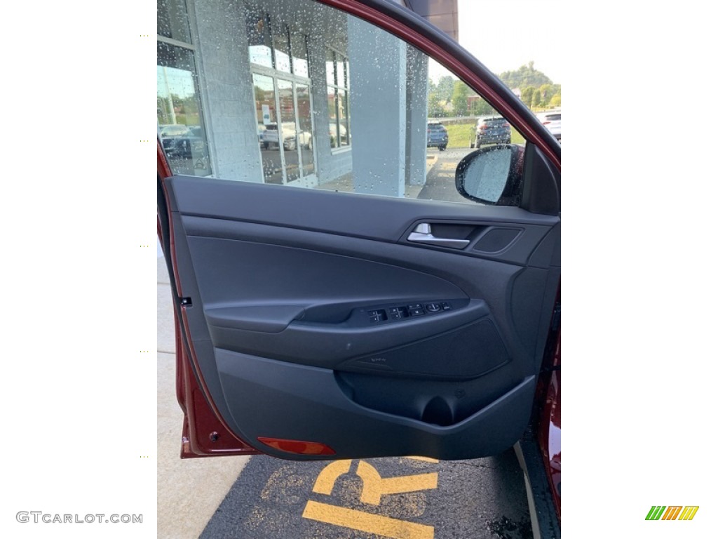 2020 Hyundai Tucson Ultimate AWD Black Door Panel Photo #134828024