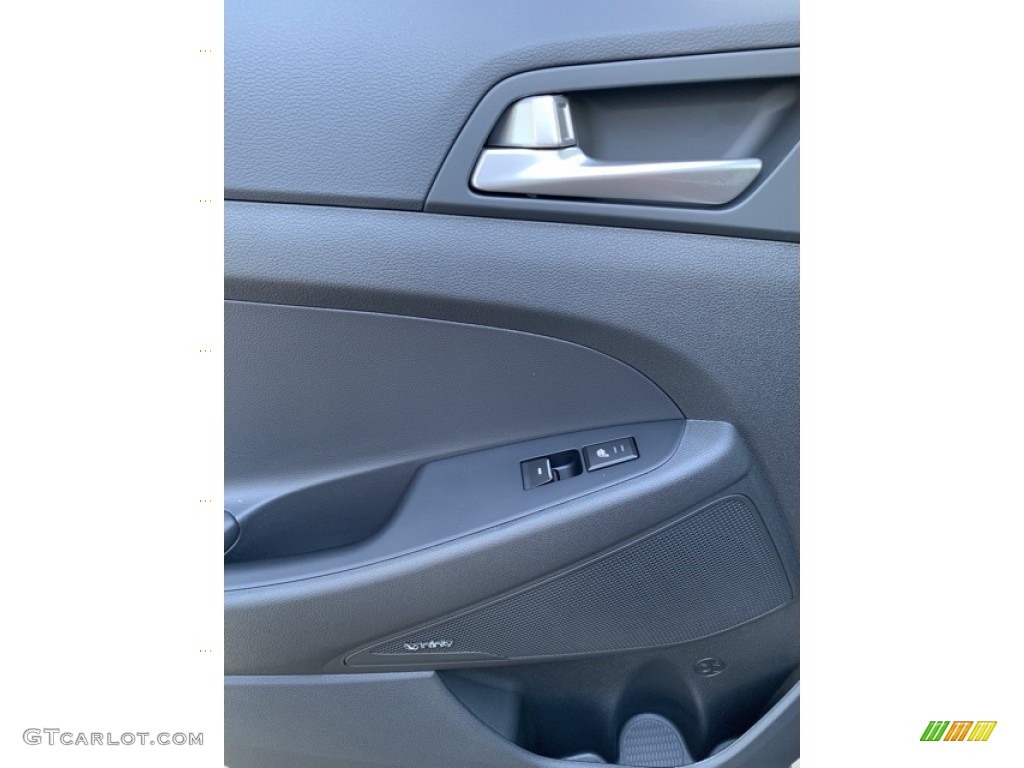 2020 Hyundai Tucson Ultimate AWD Black Door Panel Photo #134828156