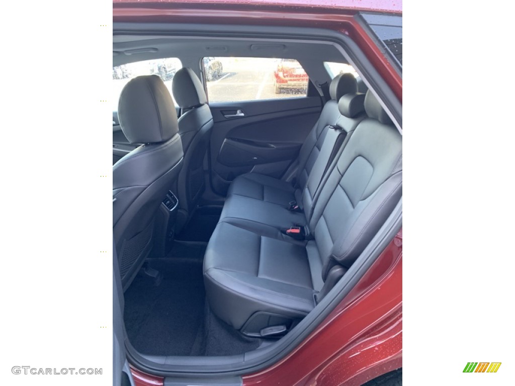 Black Interior 2020 Hyundai Tucson Ultimate AWD Photo #134828207