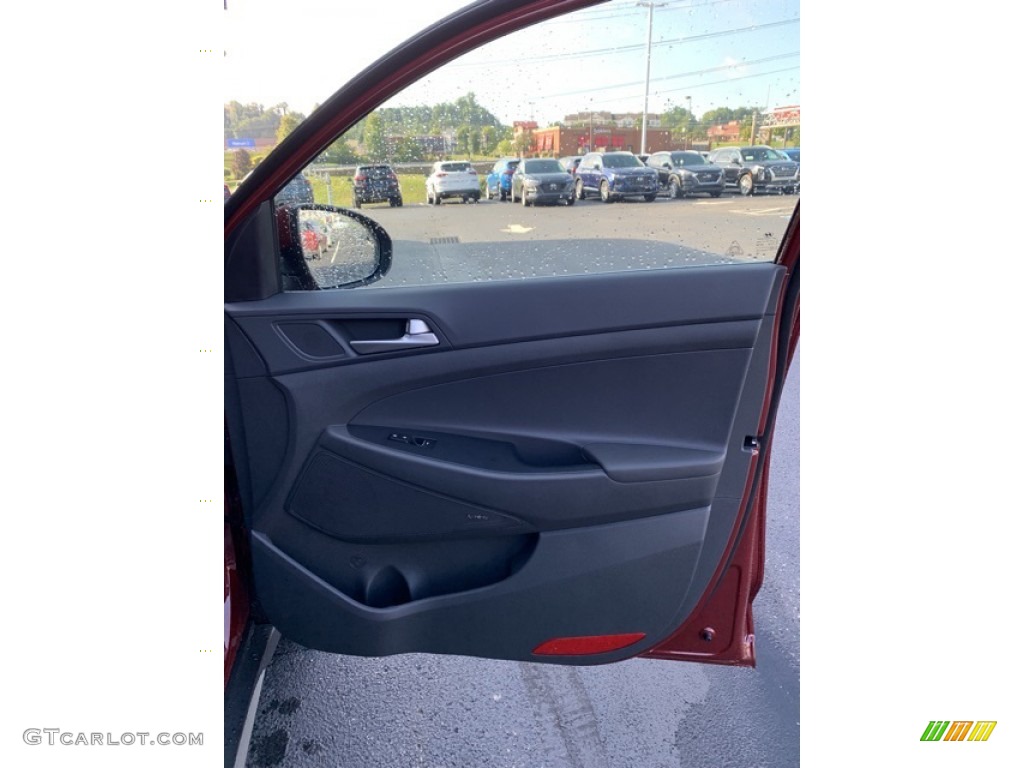 2020 Hyundai Tucson Ultimate AWD Black Door Panel Photo #134828498