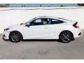 Platinum White Pearl - Civic EX Coupe Photo No. 9