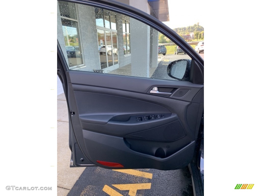 2020 Hyundai Tucson SEL AWD Black Door Panel Photo #134829119