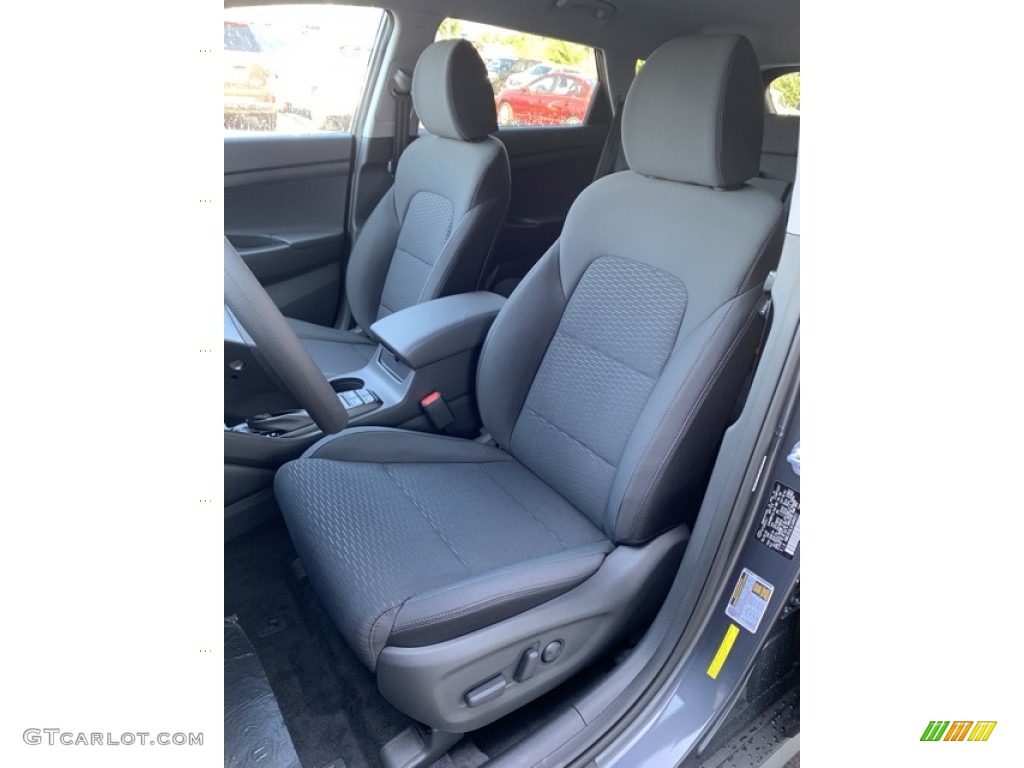 Black Interior 2020 Hyundai Tucson SEL AWD Photo #134829209