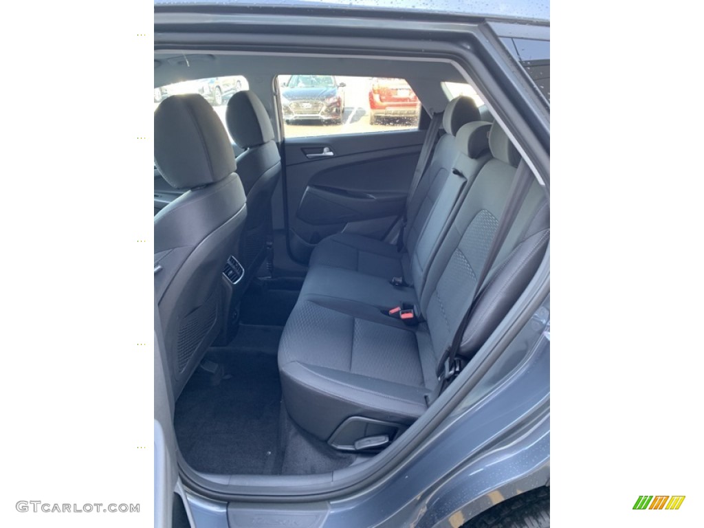 Black Interior 2020 Hyundai Tucson SEL AWD Photo #134829317