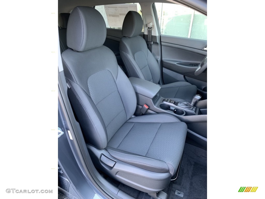 Black Interior 2020 Hyundai Tucson SEL AWD Photo #134829518