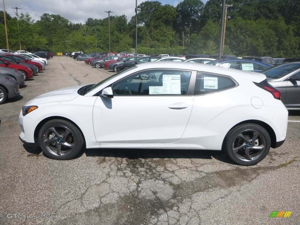 Chalk White 2020 Hyundai Veloster 2.0 Exterior Photo #134830517