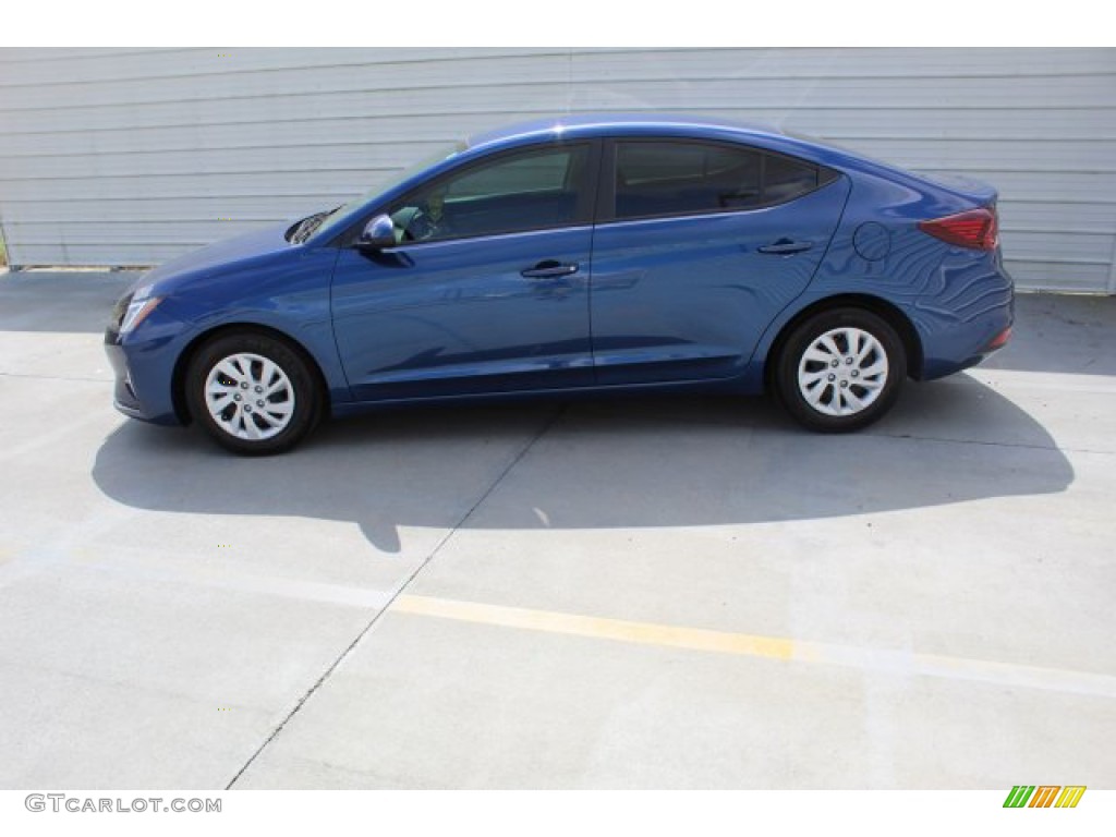 2019 Elantra SE - Lakeside Blue / Gray photo #5