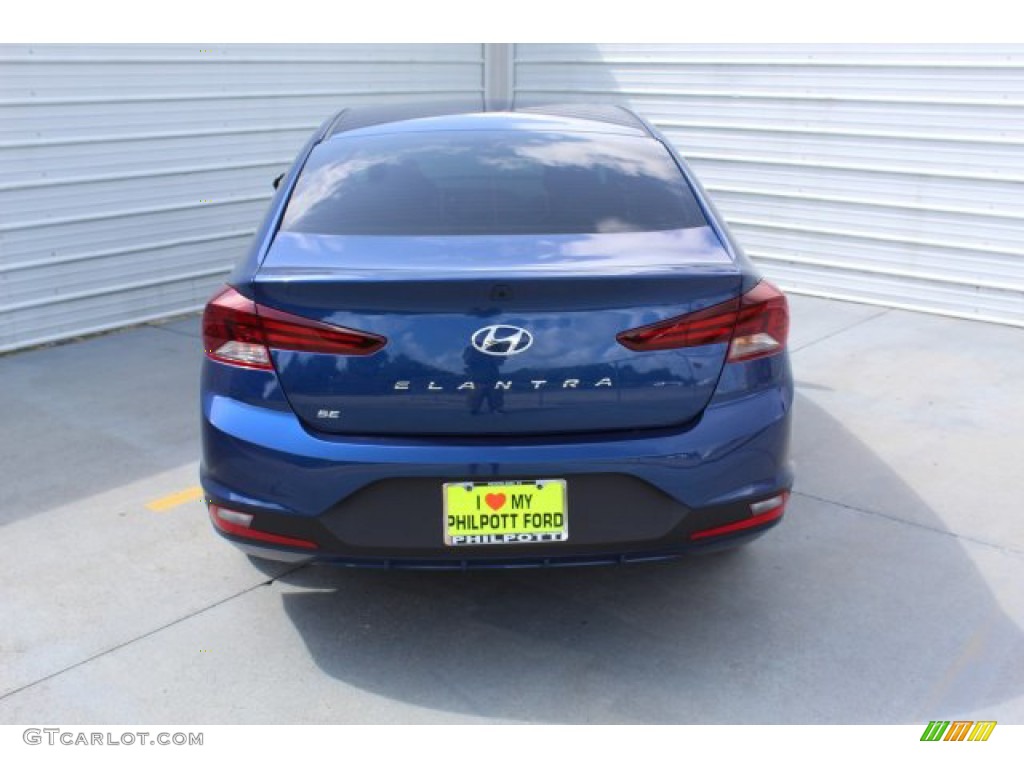 2019 Elantra SE - Lakeside Blue / Gray photo #7