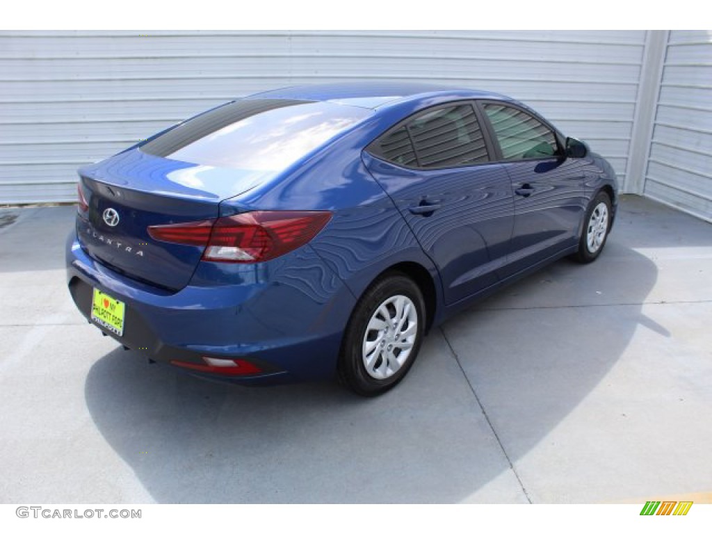 2019 Elantra SE - Lakeside Blue / Gray photo #8