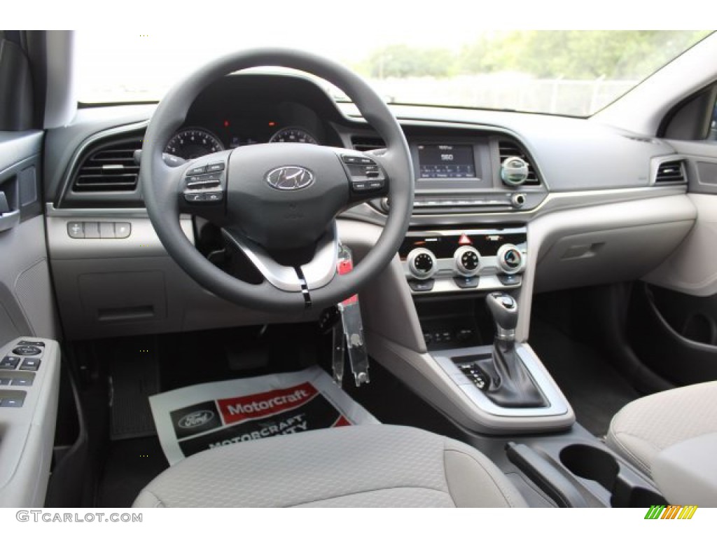 2019 Elantra SE - Lakeside Blue / Gray photo #19