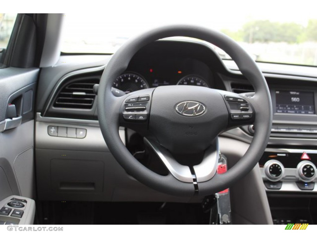 2019 Elantra SE - Lakeside Blue / Gray photo #20