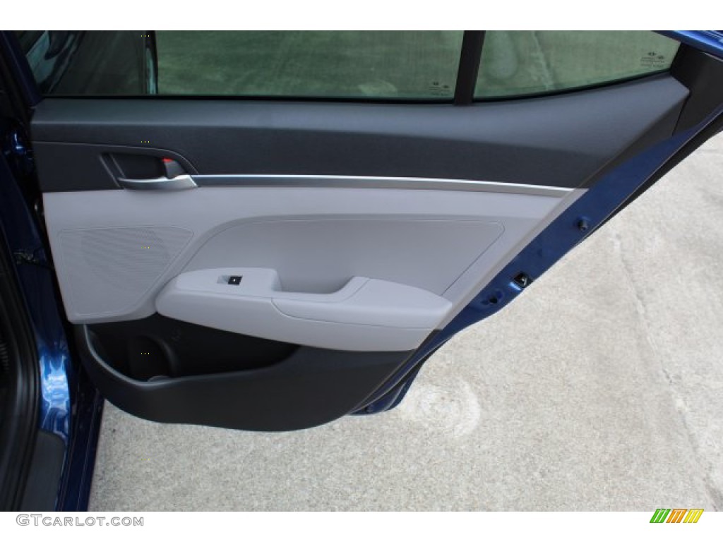 2019 Elantra SE - Lakeside Blue / Gray photo #22