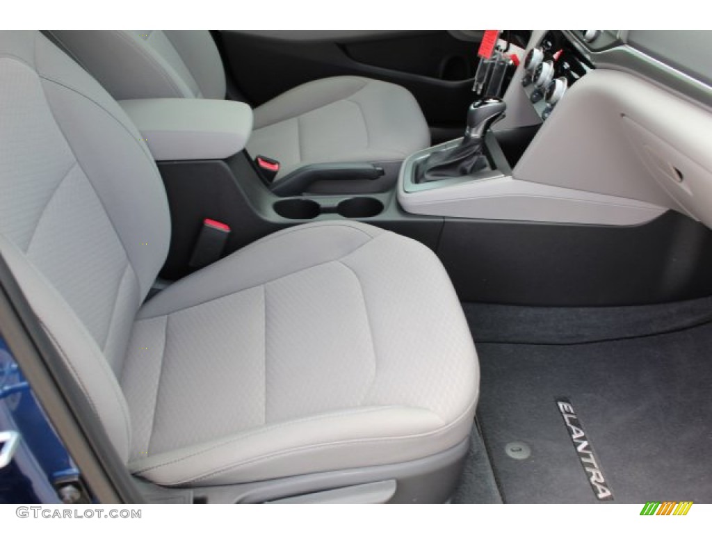 2019 Elantra SE - Lakeside Blue / Gray photo #25