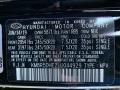 RB5: Becketts Black 2020 Hyundai Palisade Limited AWD Color Code