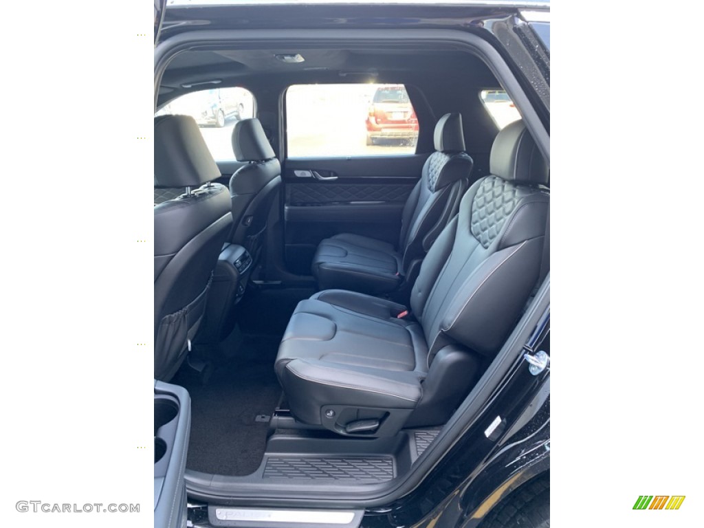 Black Interior 2020 Hyundai Palisade Limited AWD Photo #134831649