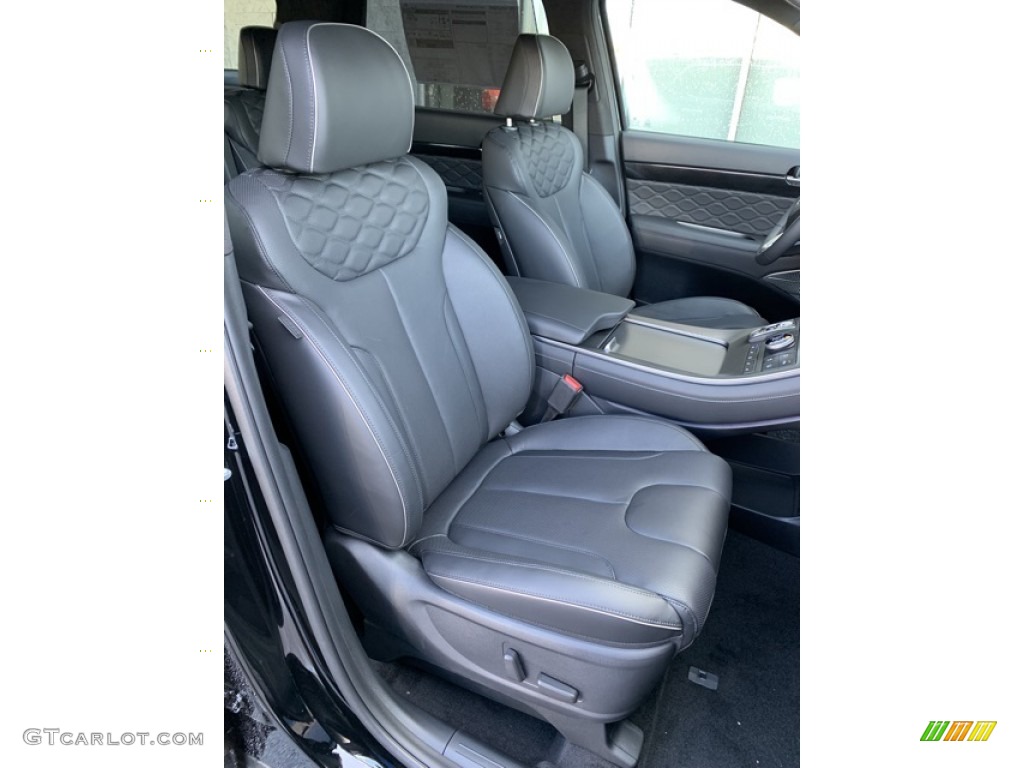 Black Interior 2020 Hyundai Palisade Limited AWD Photo #134831906