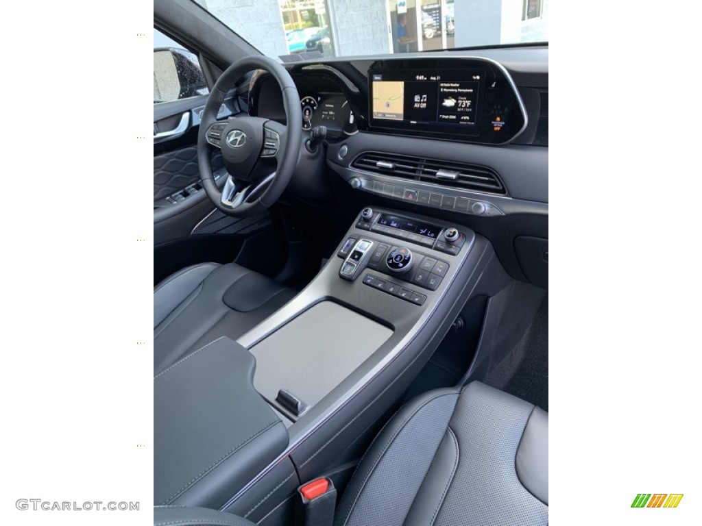 2020 Hyundai Palisade Limited AWD Black Dashboard Photo #134831927