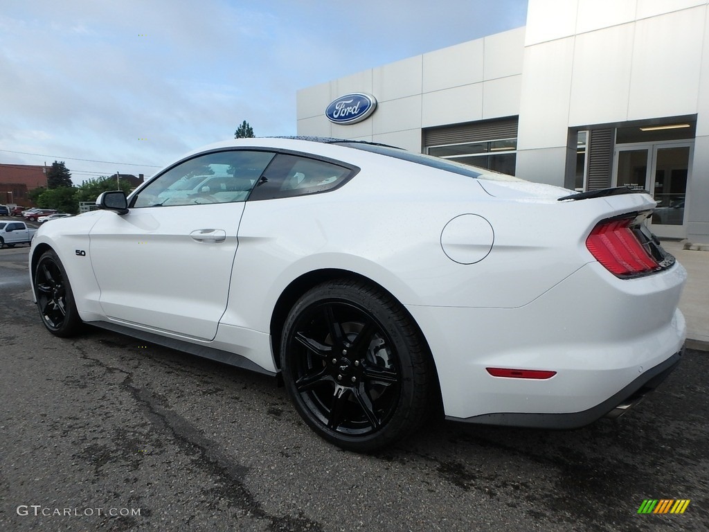 2019 Mustang GT Premium Fastback - Oxford White / Ebony photo #8