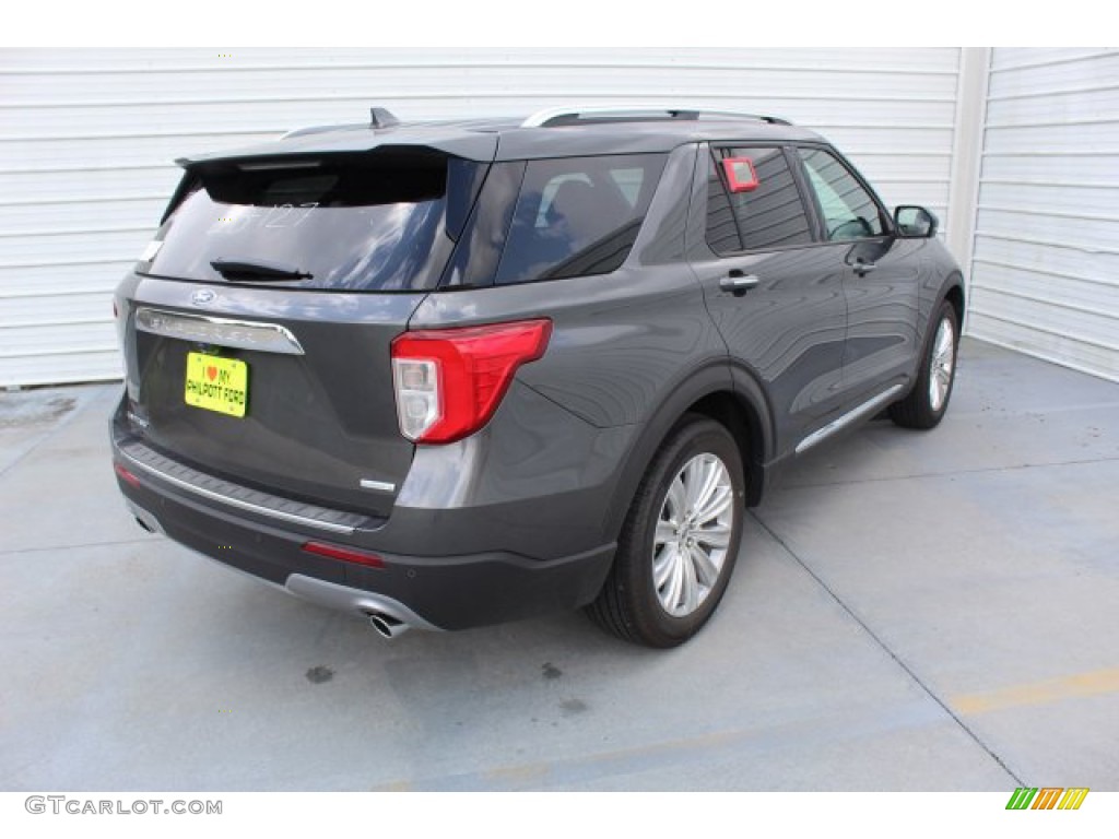 2020 Explorer Limited - Magnetic Metallic / Ebony photo #8