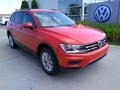 Habanero Orange Metallic 2019 Volkswagen Tiguan S 4MOTION Exterior