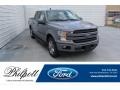 2019 Abyss Gray Ford F150 Lariat SuperCrew  photo #1