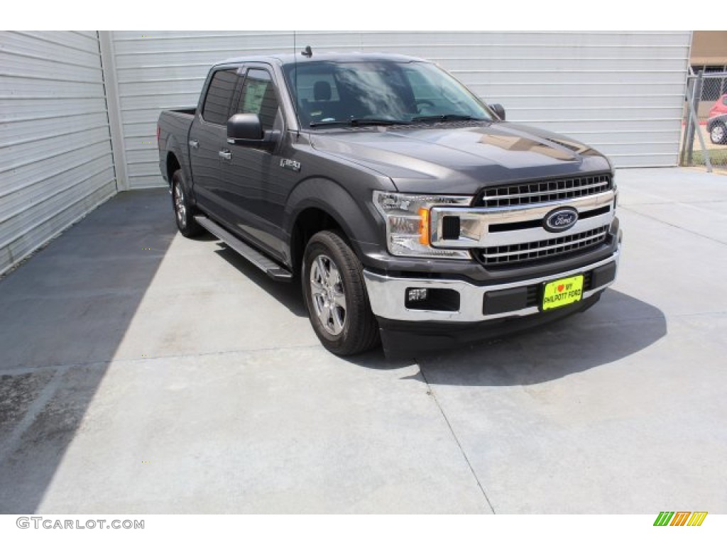 2019 F150 XLT SuperCrew - Magnetic / Earth Gray photo #2