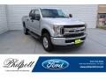 2019 Ingot Silver Ford F250 Super Duty STX Crew Cab 4x4  photo #1