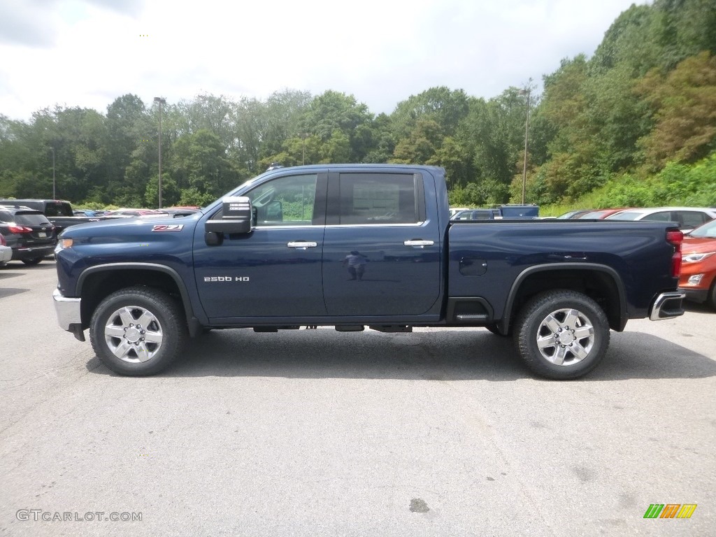 Northsky Blue Metallic 2020 Chevrolet Silverado 2500HD LTZ Crew Cab 4x4 Exterior Photo #134838443