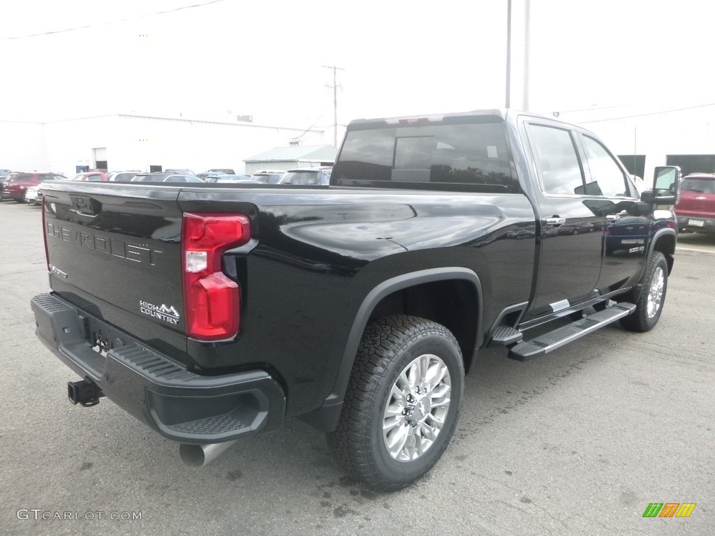 2020 Silverado 2500HD High Country Crew Cab 4x4 - Black / Jet Black/­Umber photo #5